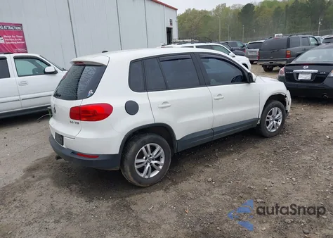 2012 Volkswagen Tiguan S from USA, damaged, VIN WVGAV7AX4CW546713